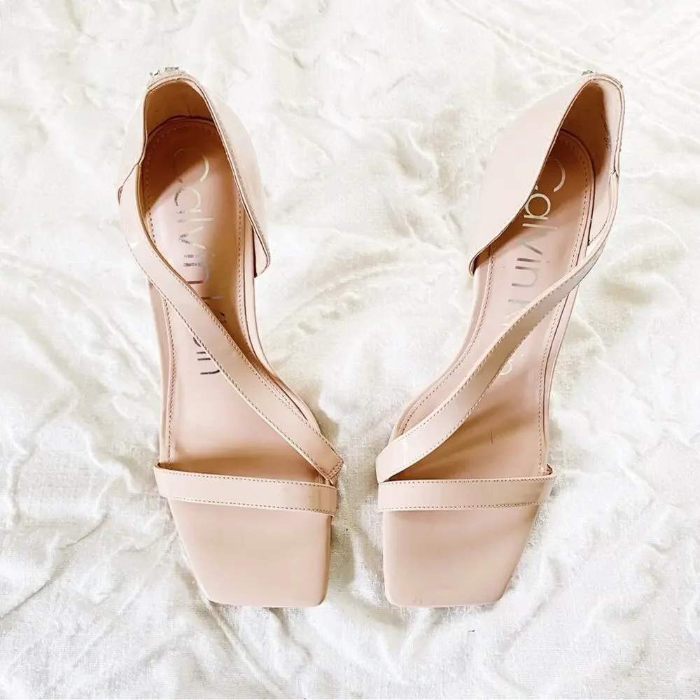BOGO Calvin Klein Tracy Patent Sandal Size 10